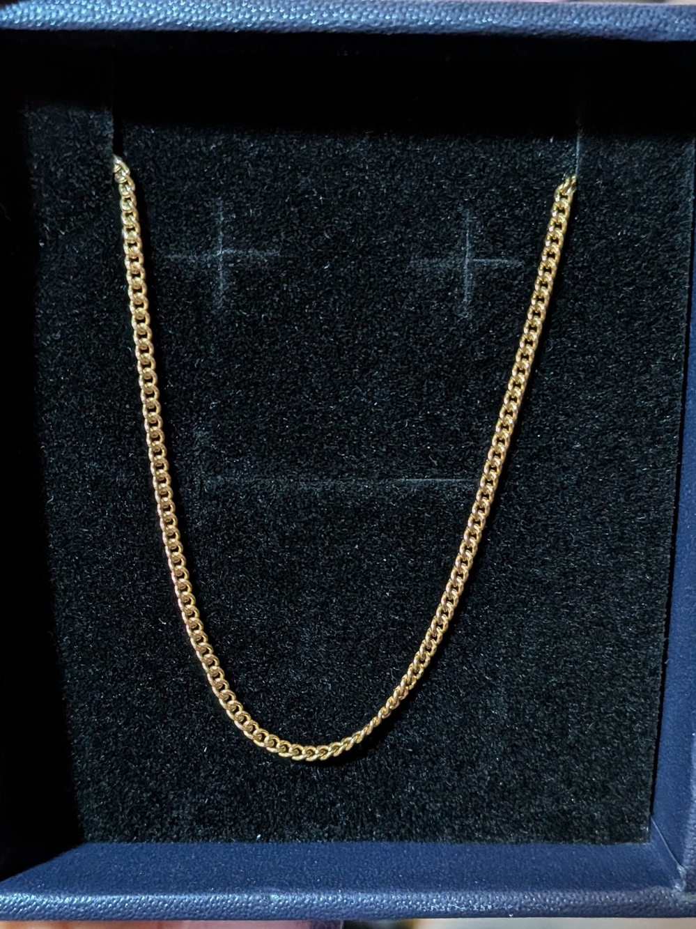 Classic Gold Chain Stamped 12kt 1/20 - Approx 1mm Women's Jewelry